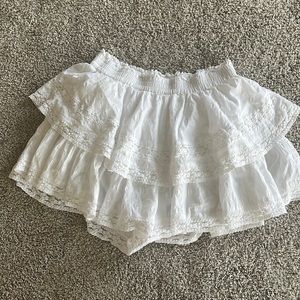 American eagle white skort